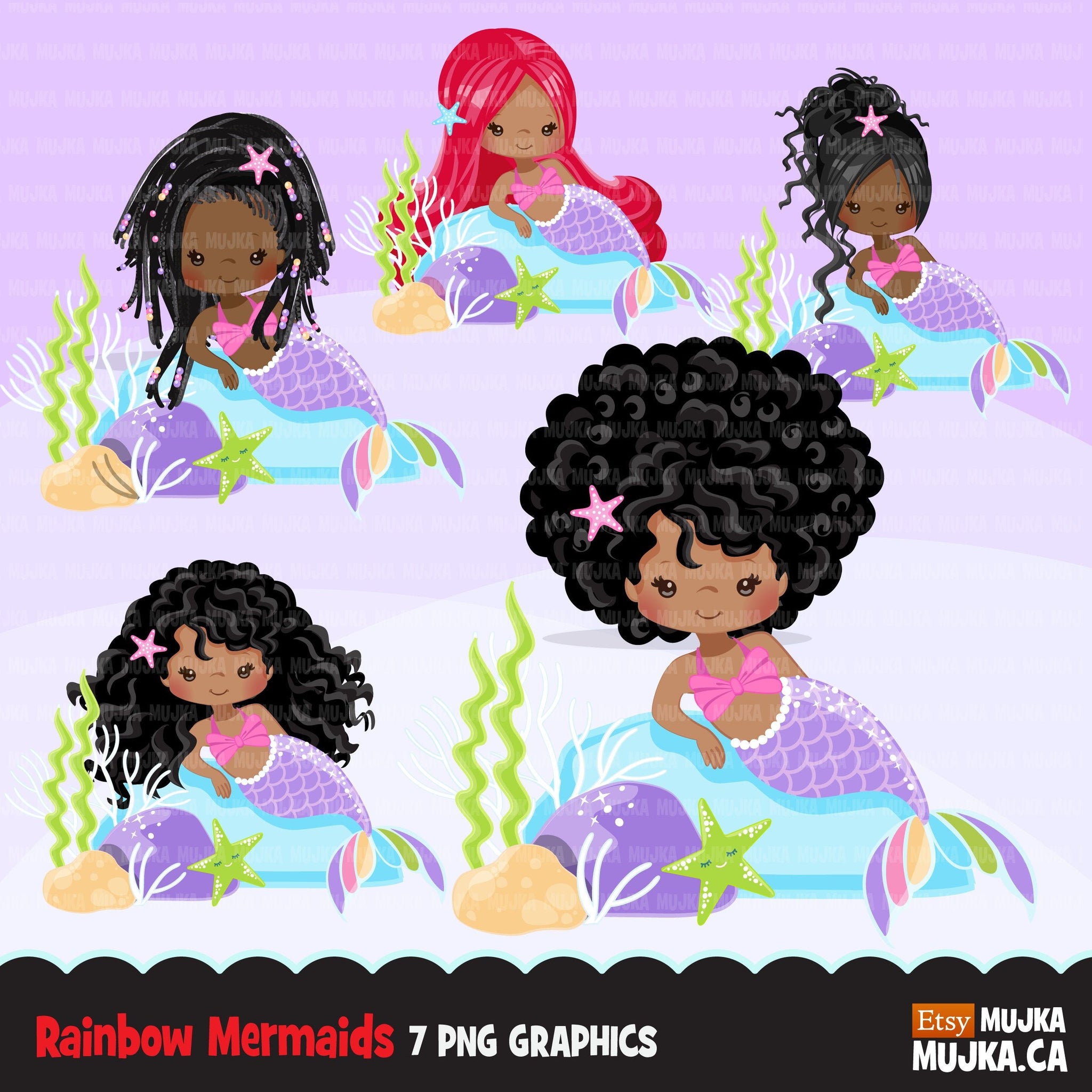 Free Free 199 Afro Black Mermaid Svg SVG PNG EPS DXF File