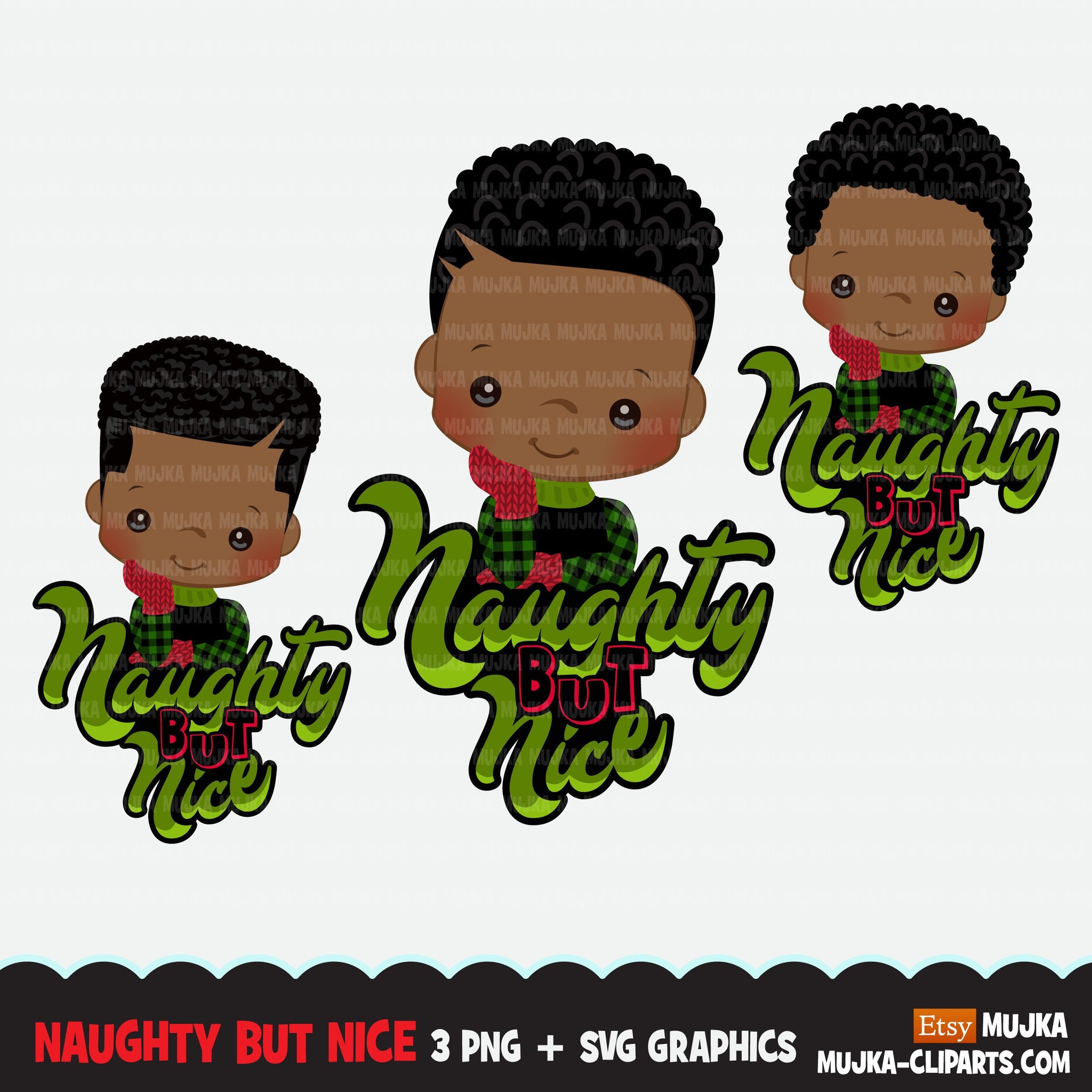 Download Christmas Png Digital Naughty And Nice Printable Htv Sublimation Imag Mujka Cliparts