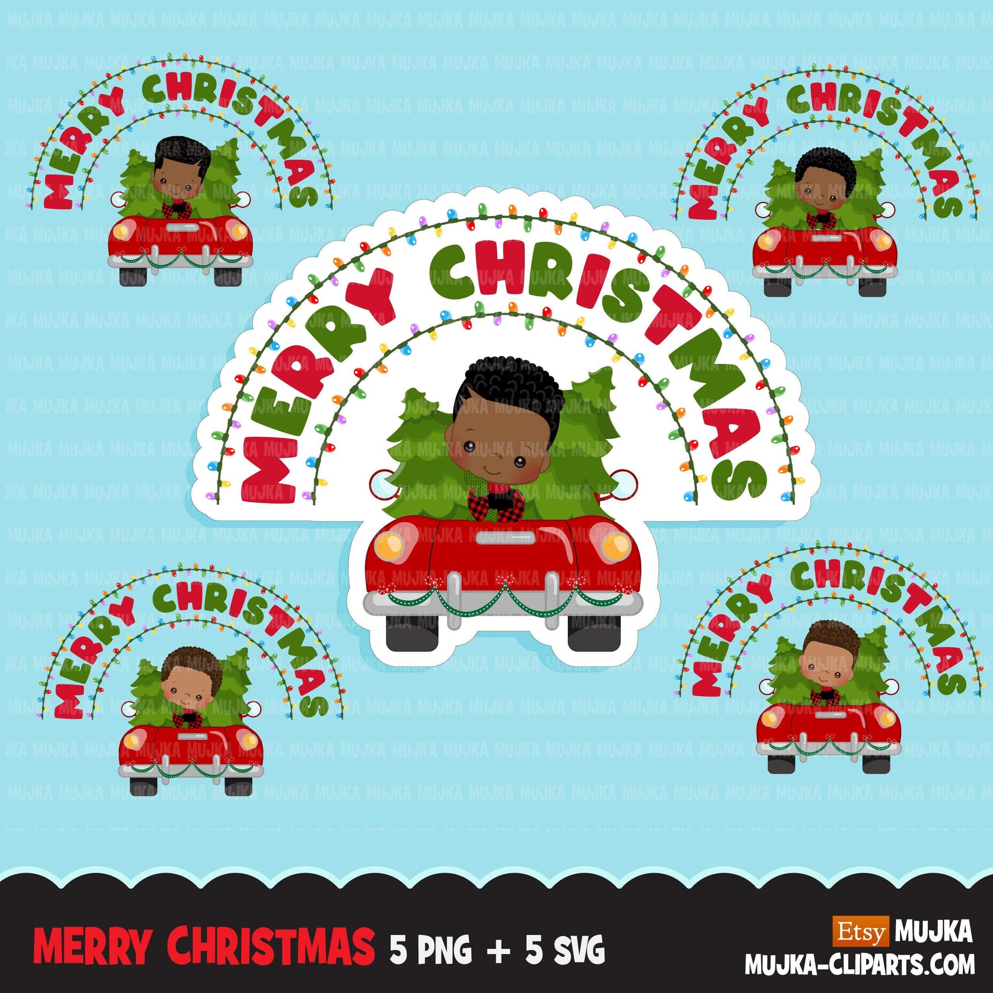 Download Christmas Svg Png digital, Merry Christmas Red Truck HTV ...