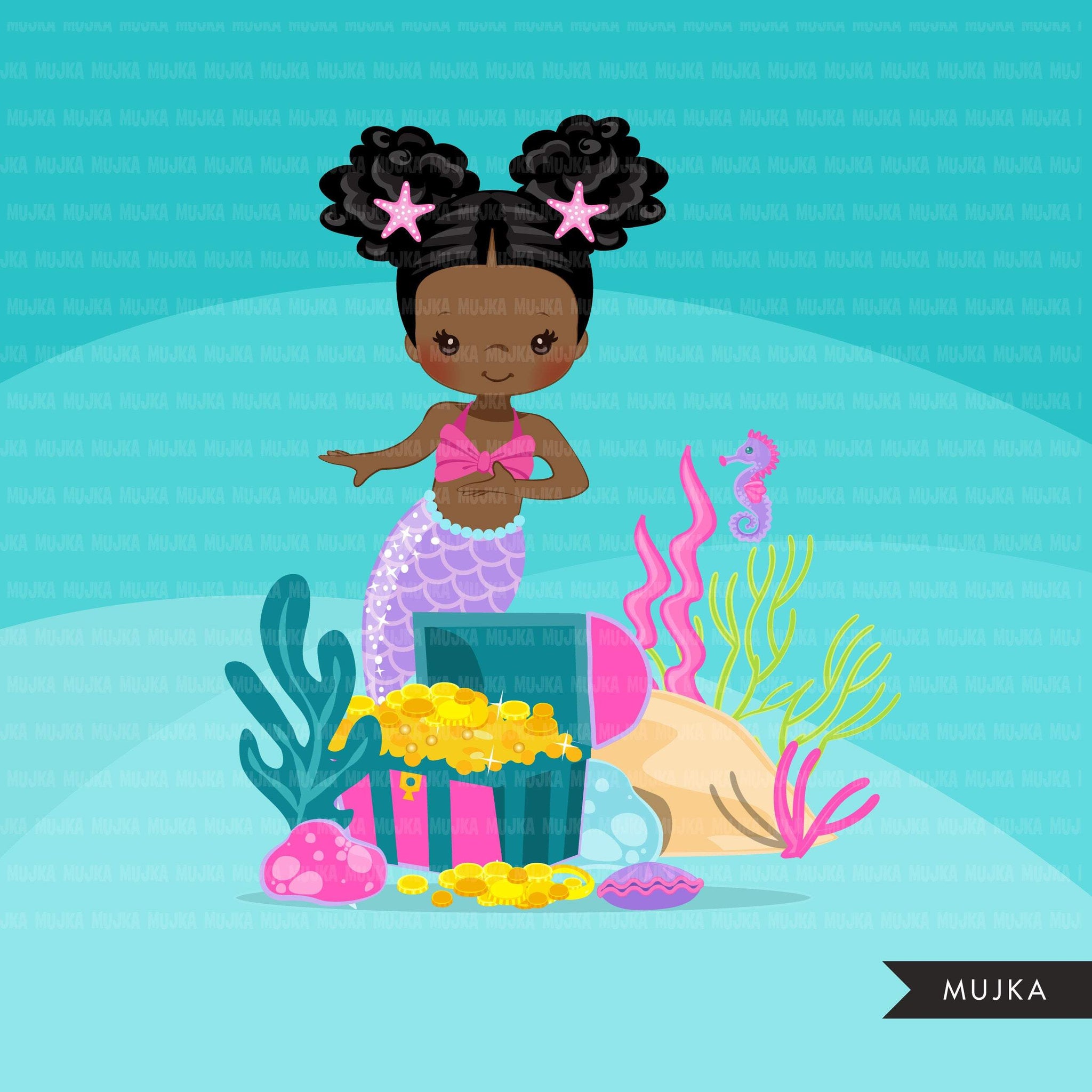 Free Free 226 Afro Mermaid Svg Free SVG PNG EPS DXF File