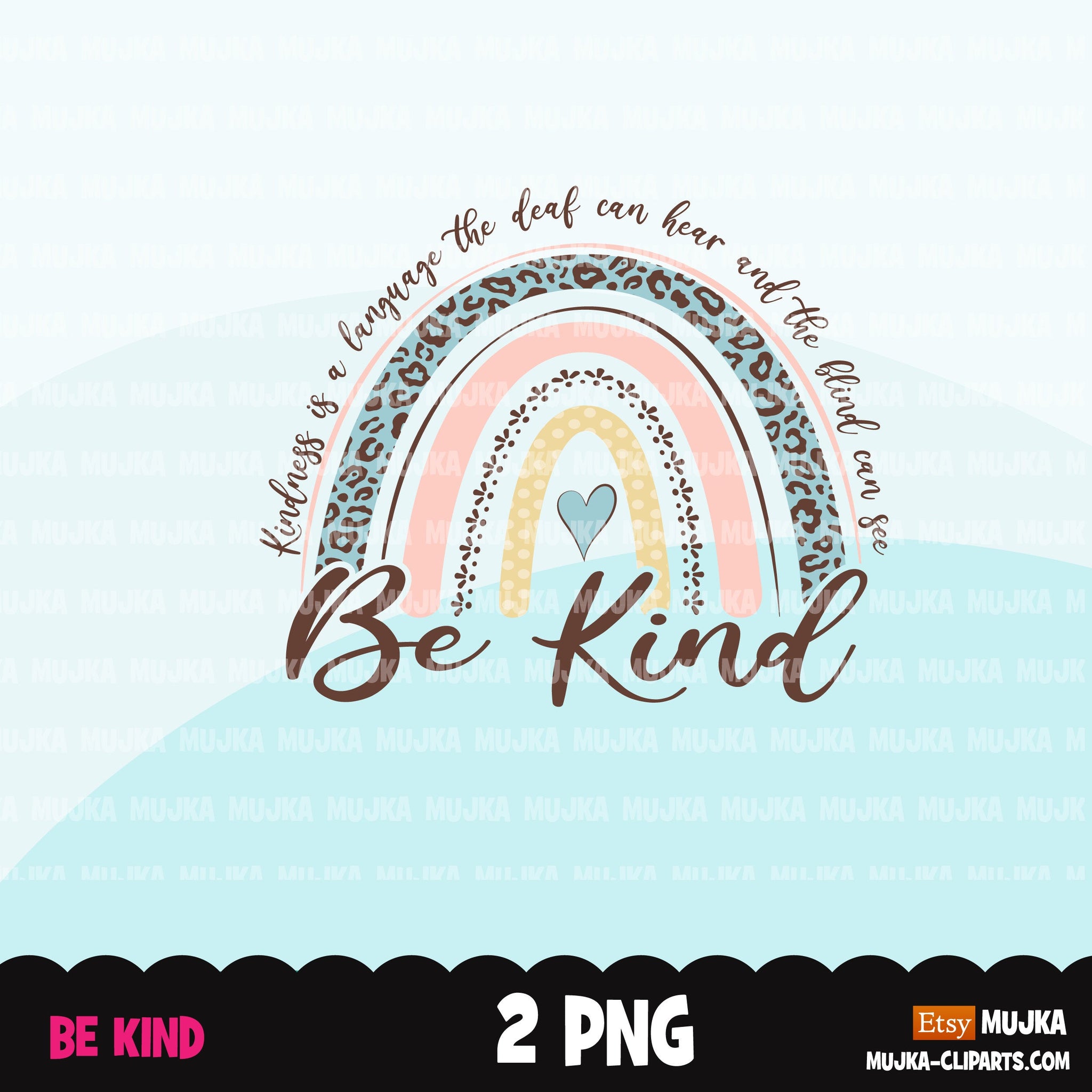 Download Be Kind Rainbow Be Kind Sublimation Boho Rainbow Clipart Be Kind Sh Mujka Cliparts