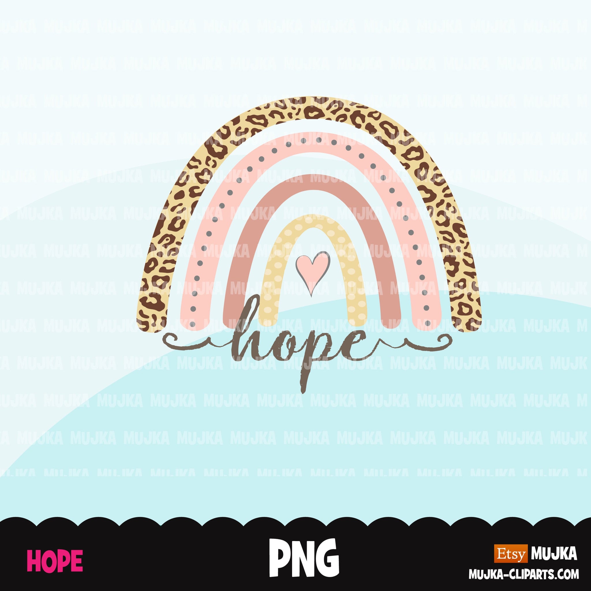 Download Hope Rainbow Clipart Hope Sublimation Designs Boho Rainbow Hope Shi Mujka Cliparts