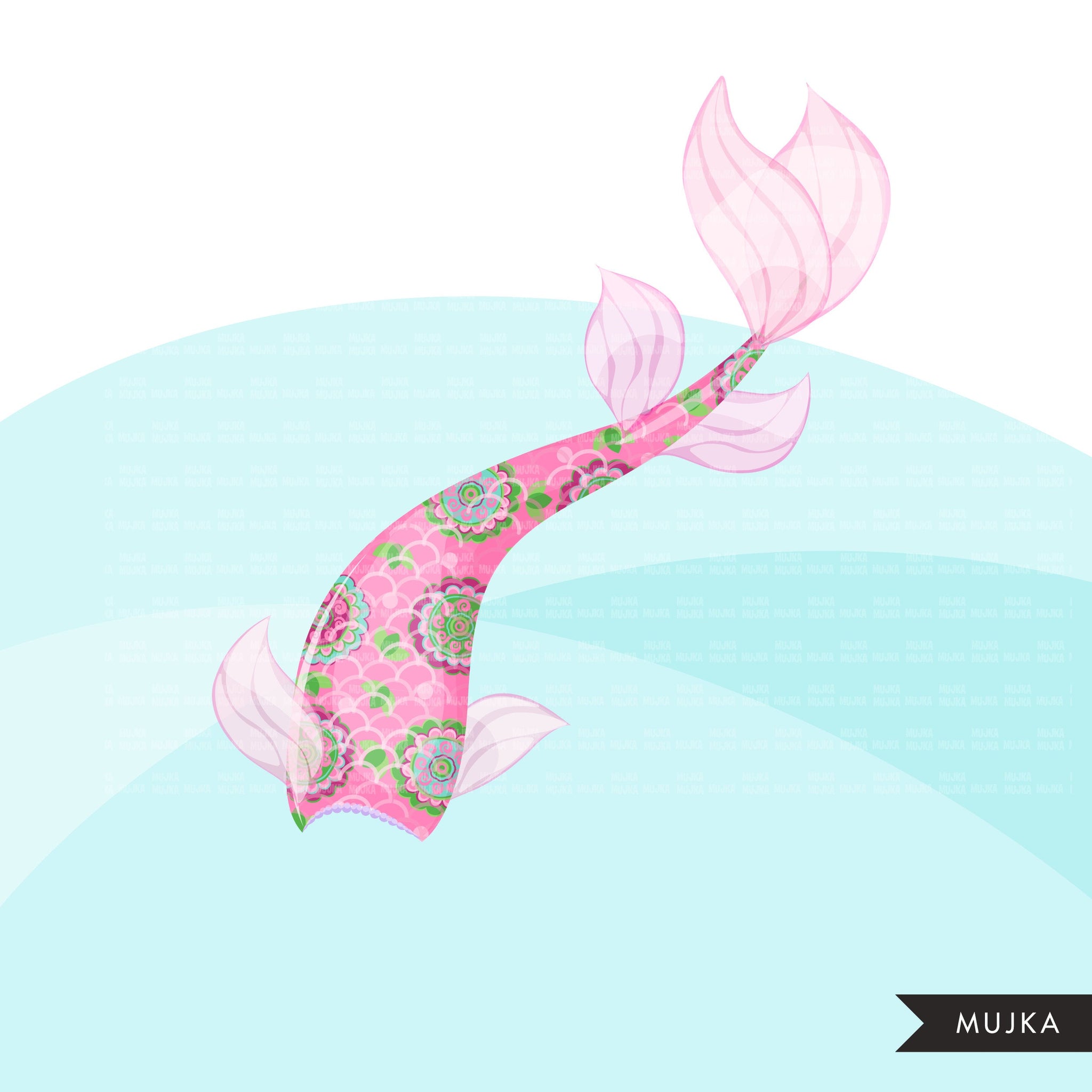 Free Free 325 Clipart Mermaid Scales Svg SVG PNG EPS DXF File