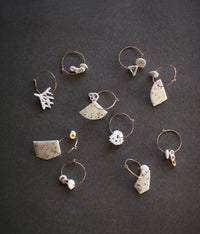 Kimiko Suzuki Hoop Earrings [D]