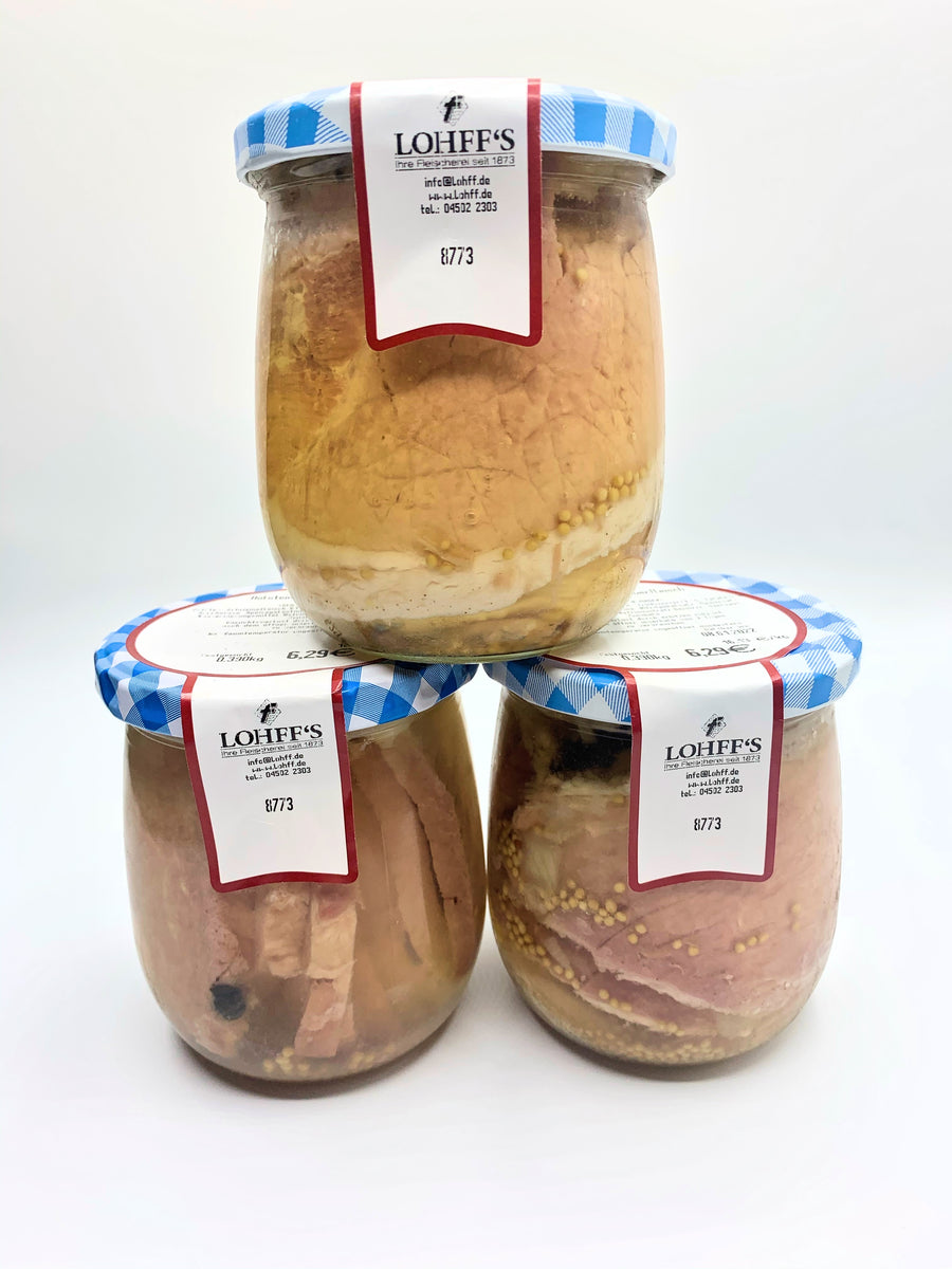 LOHFF&amp;#39;s &amp;quot;Holsteiner Sauerfleisch Trio&amp;quot; – Fleischerei Lohff Online Shop