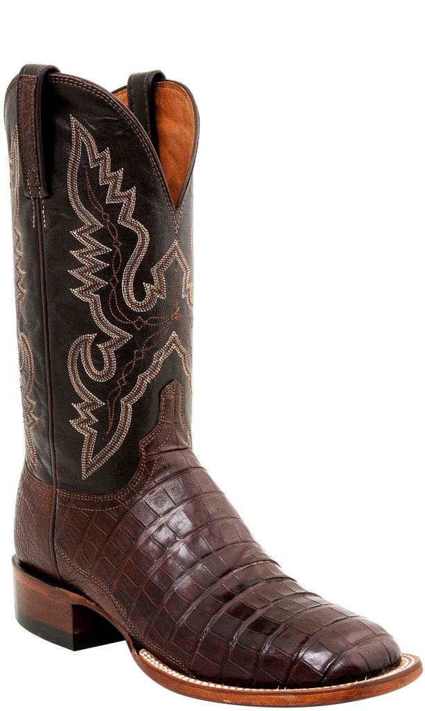 crocodile boots lucchese