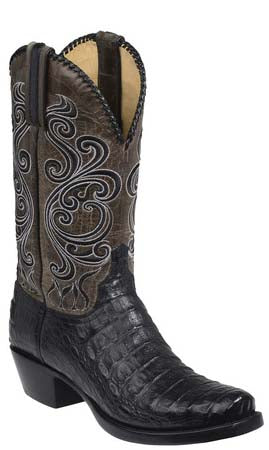 boots lucchese cocodrilo