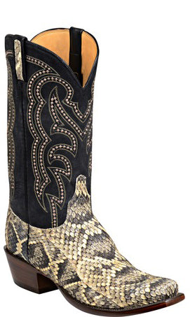 snakeskin lucchese boots