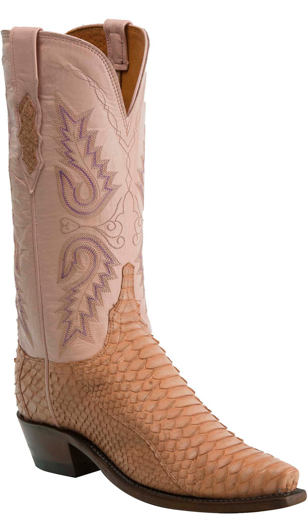 python lucchese boots