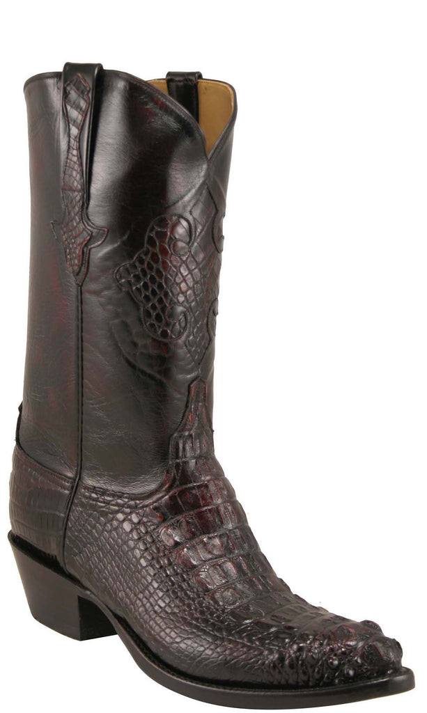 mens alligator boots