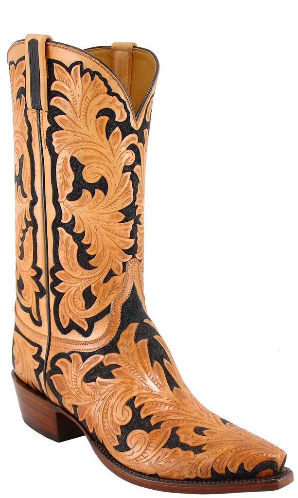 tooled boots