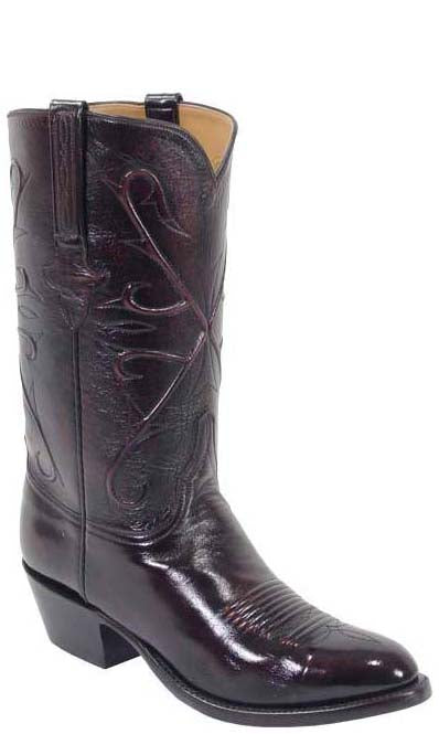 lucchese black cherry