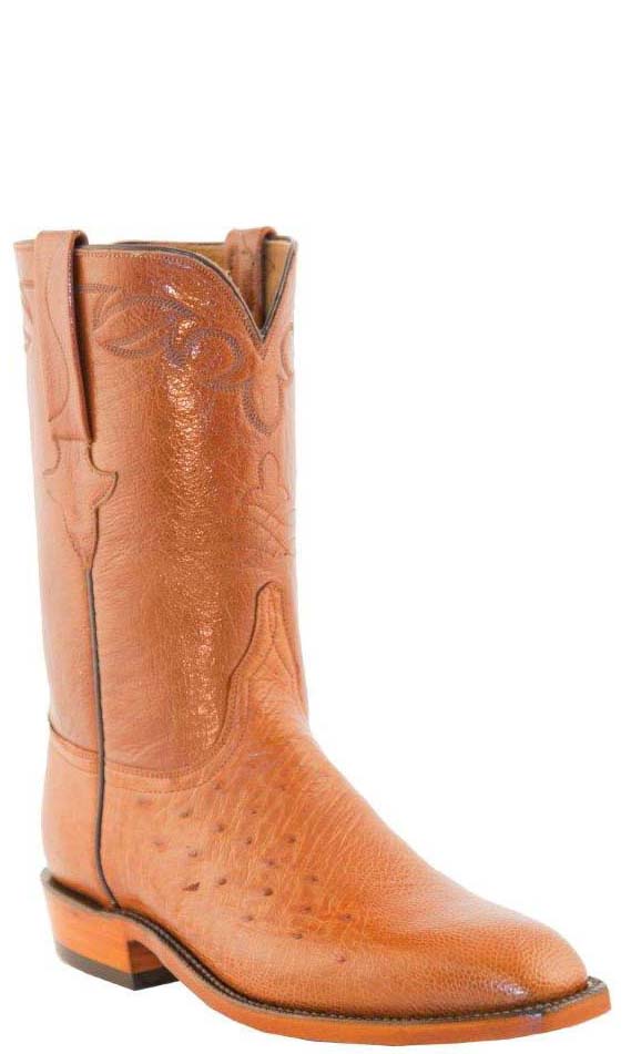 lucchese smooth ostrich