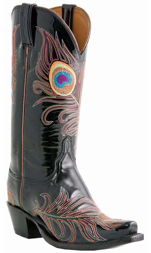 patent leather cowboy boots womens
