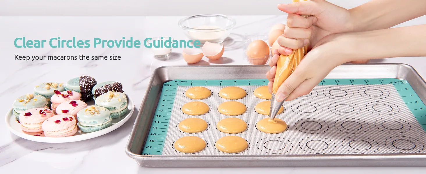 MACARON SILICONE BAKING MAT – That Organized Home