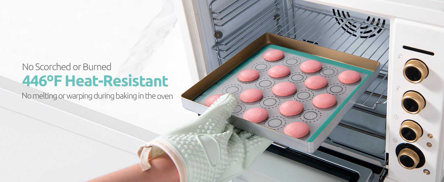 Silicone baking mats clean up sticky situations - CNET