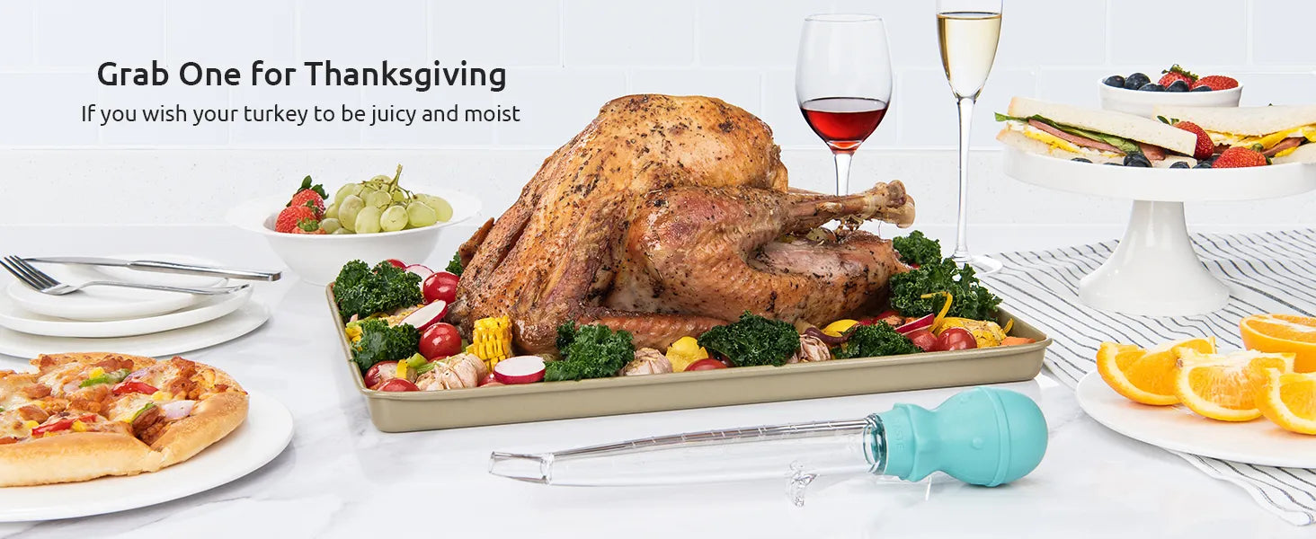 1.5oz Angled Turkey Baster | U-Taste Purple