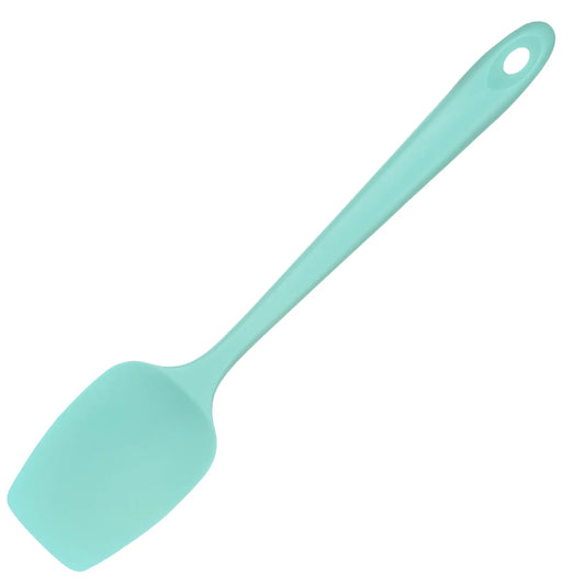 Heat Resistant 14 inch Extra Large Silicone Spatula | U-Taste Aqua Sky