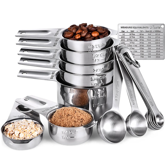 Measuring Cup and Spoon Set – The Convenient Kitchen