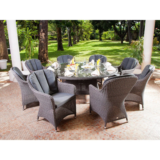 monte carlo 6 seater dining set