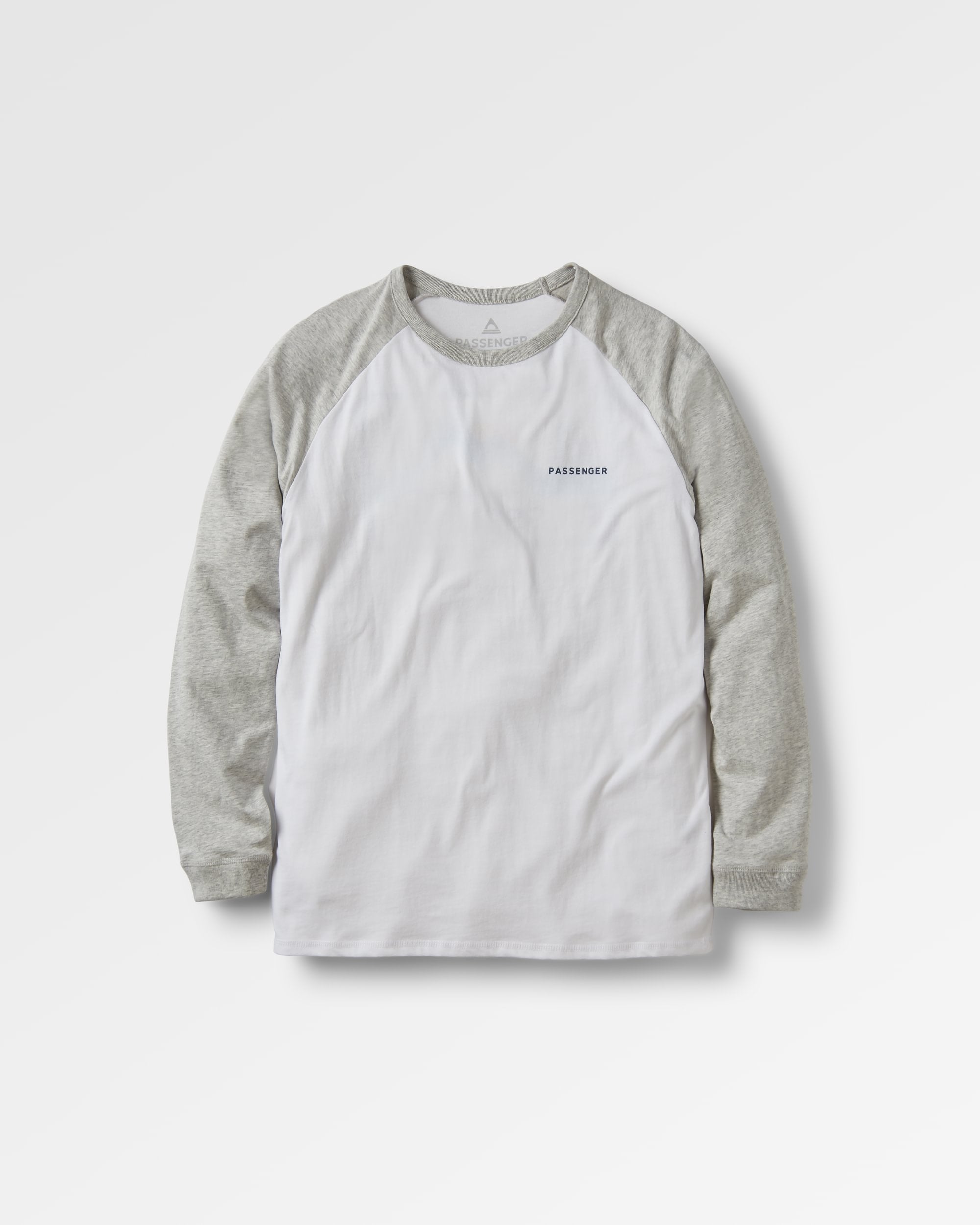 Made To Roam Recycled LS T-Shirt - White