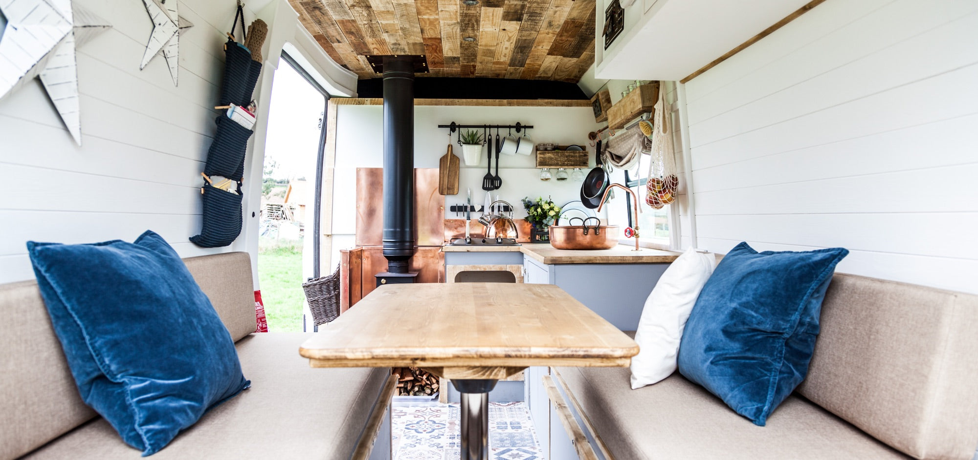 Quirky Camper interior