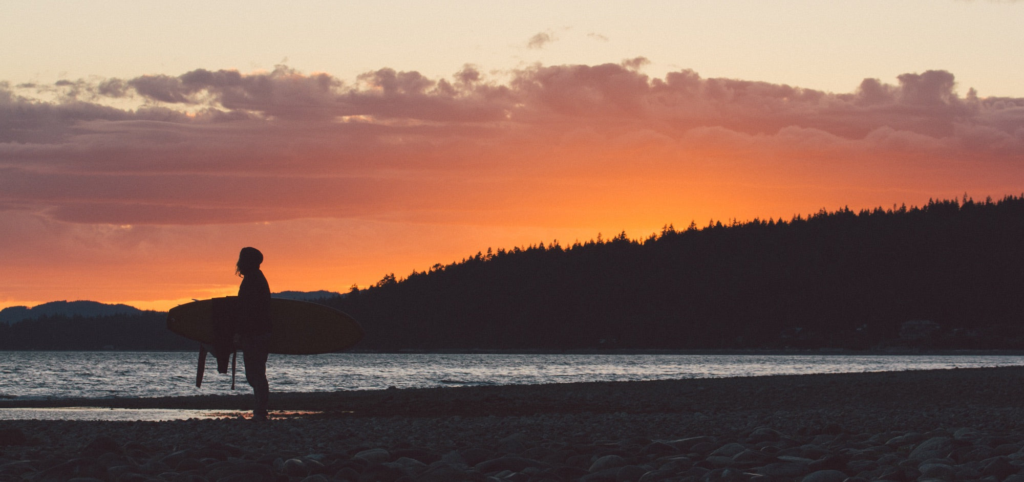 2013 After a sunset Surf on Vancouver island, I headed over to our beach fire and watched the colours in the sky, I'd never seen anything like it before.