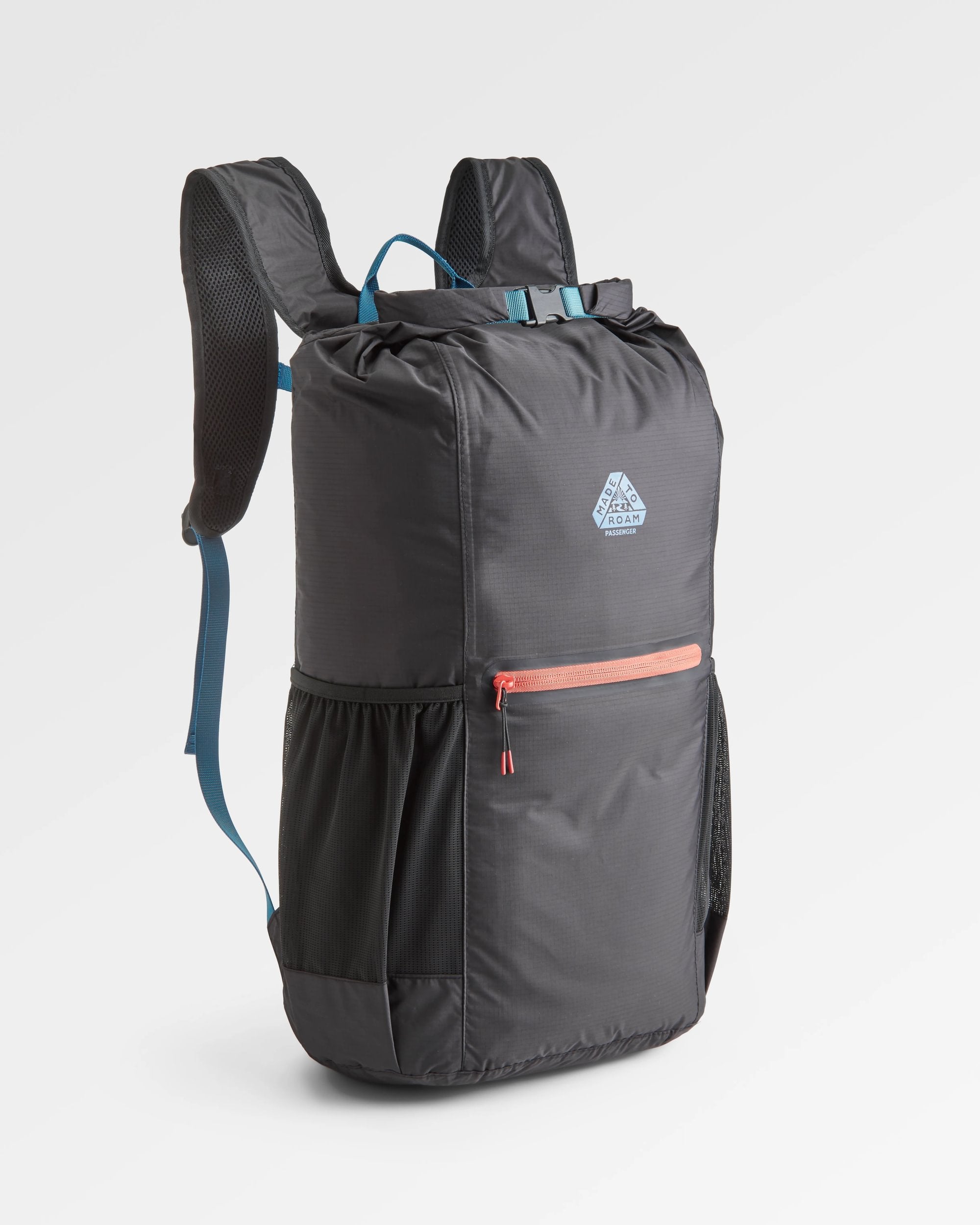 Trail Light Recycled Packable Backpack - Black