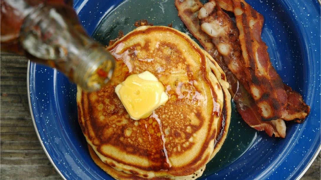 Campfire Beer Pancakes