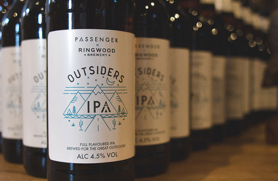Passenger x Ringwood Brewery Outsiders IPA collaboration