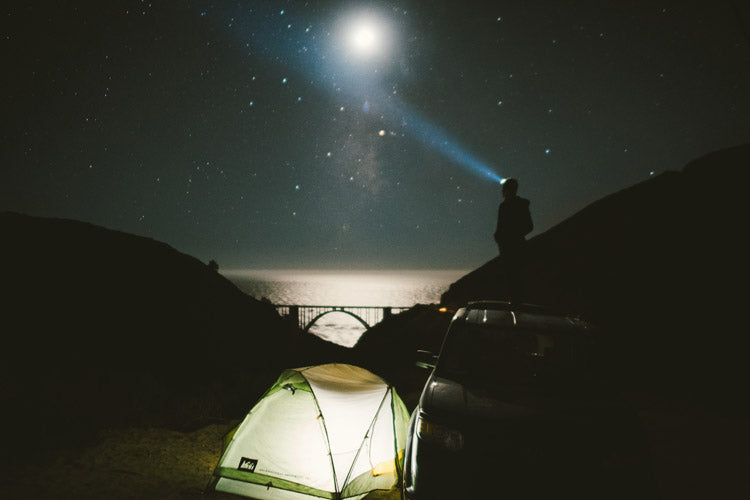 Camping with a view