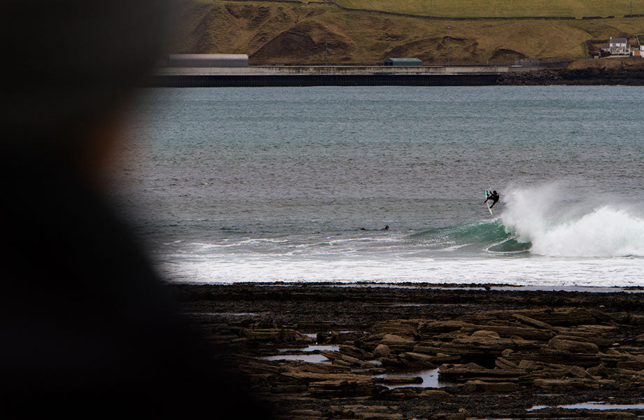 Noah Cohen and Peter Devries getting some air