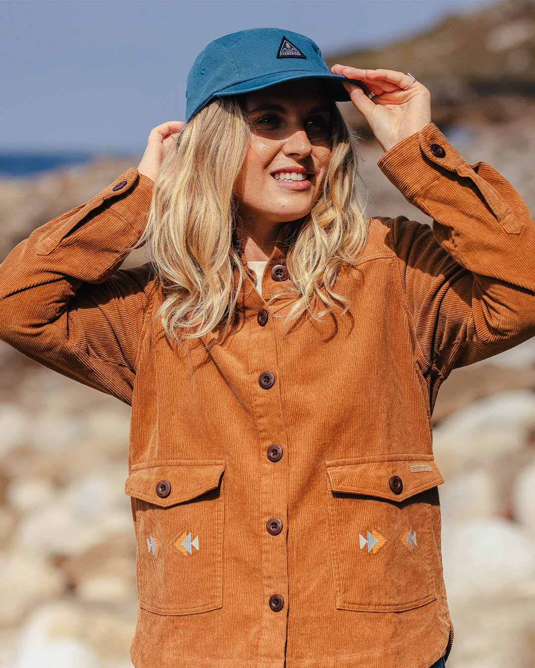 Pine Organic Cotton Jacket - Coconut