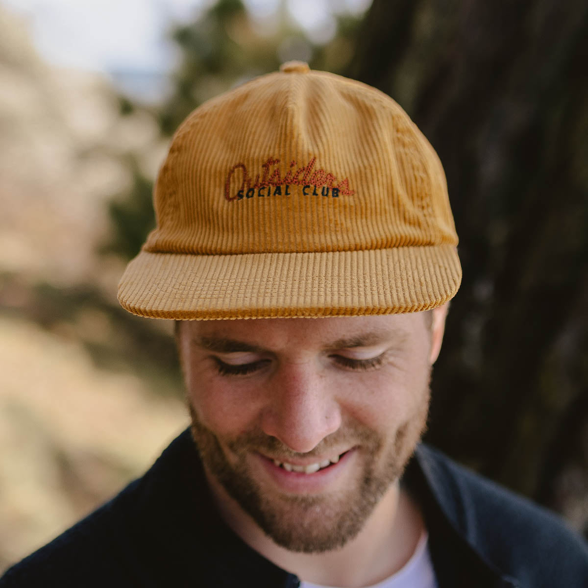 Outsiders Recycled Cotton Cord Cap - Sandy Brown