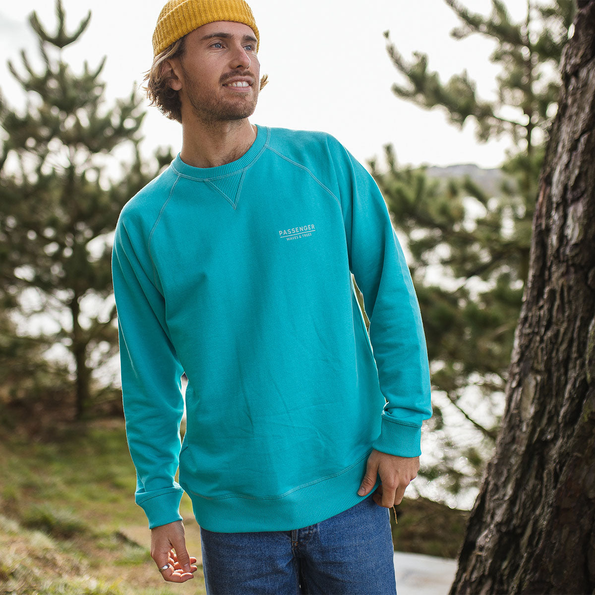 Gifford Recycled Sweatshirt - Viridian Green