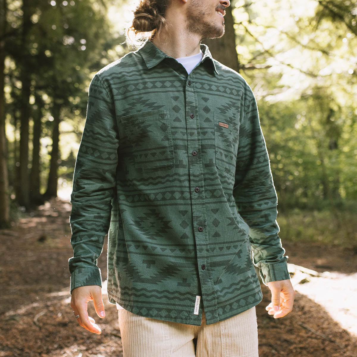 Backcountry Cord Shirt - Dark Ivy Adrift