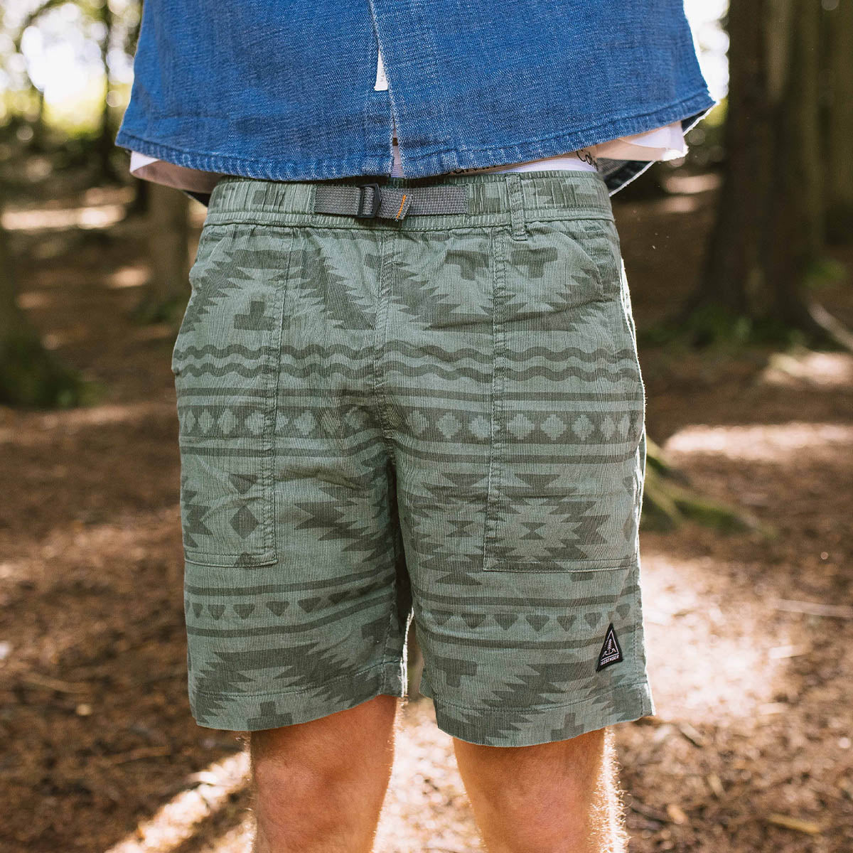 Topanga Organic Shorts - Dark Ivy Adrift