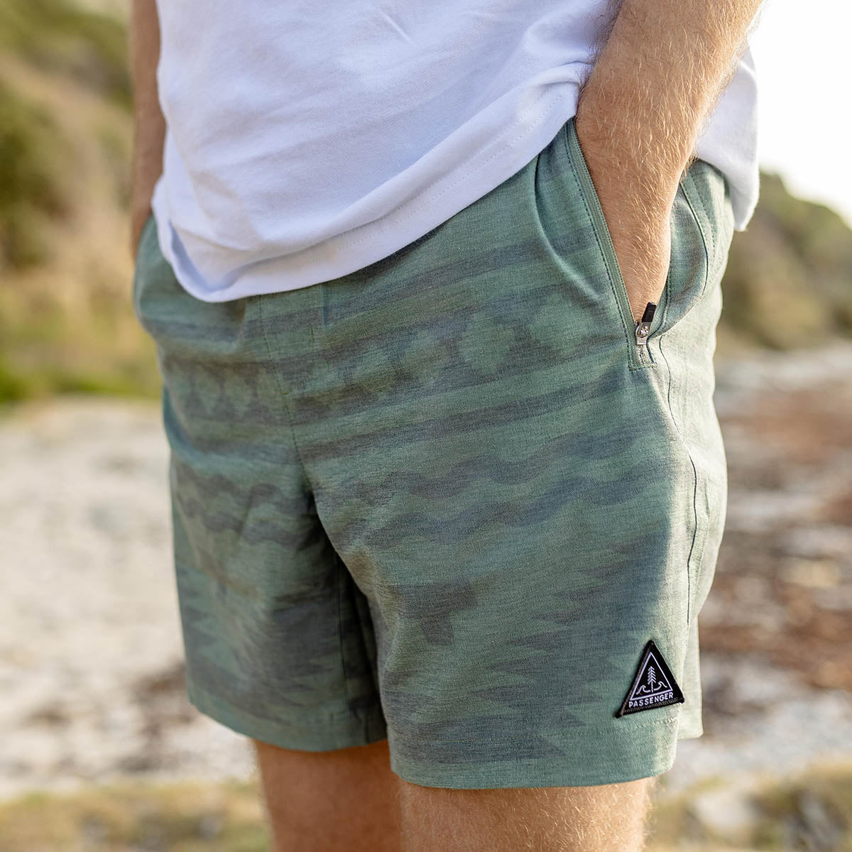 Traveller Organic All Purpose Shorts - Dark Ivy Adrift