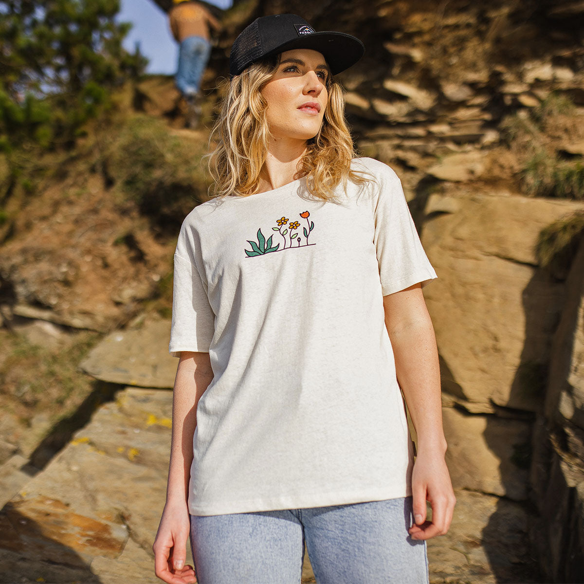 Grown To Roam Hemp T-Shirt - Birch