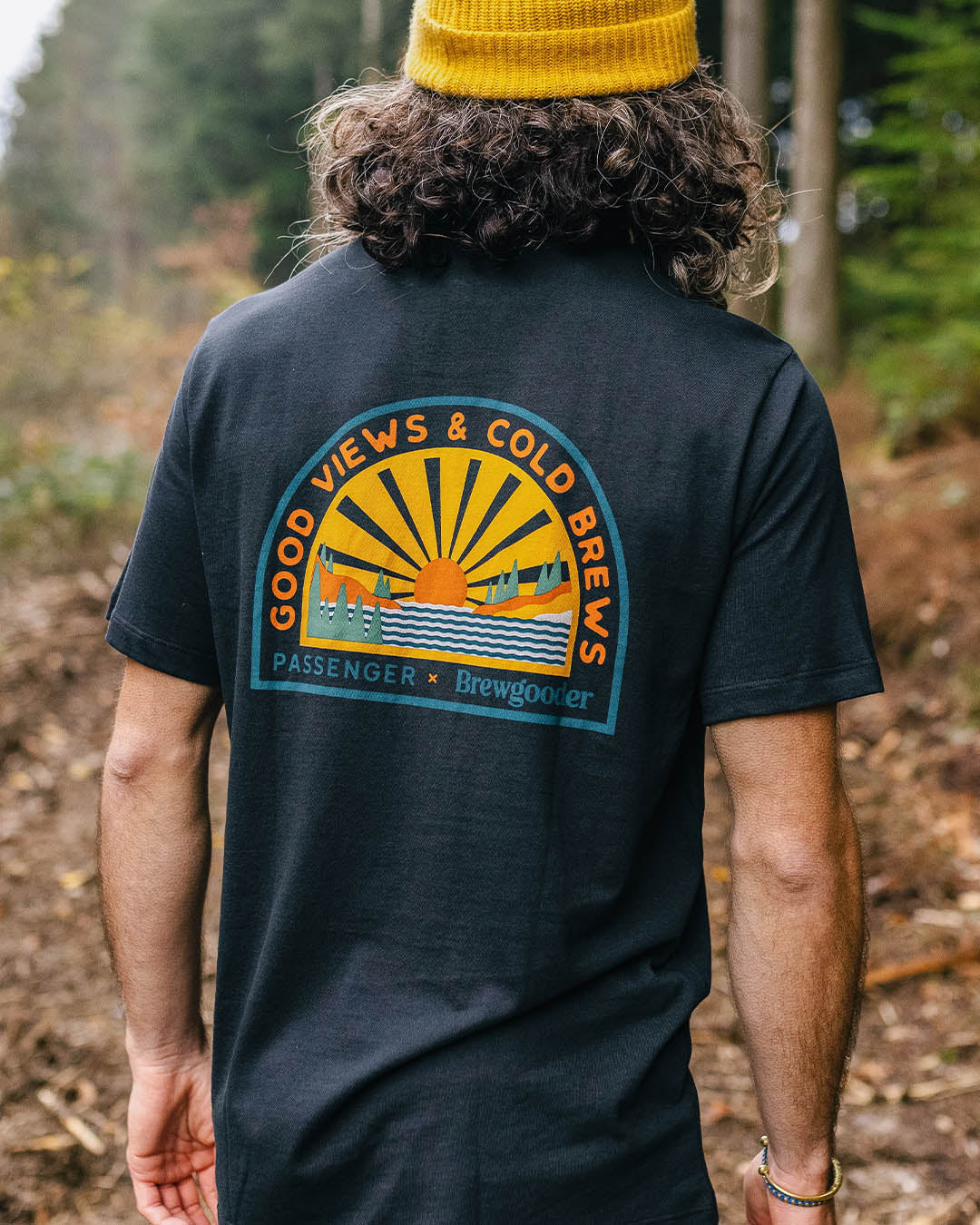 Brews & Views T-Shirt Passenger X Brewgooder - Black