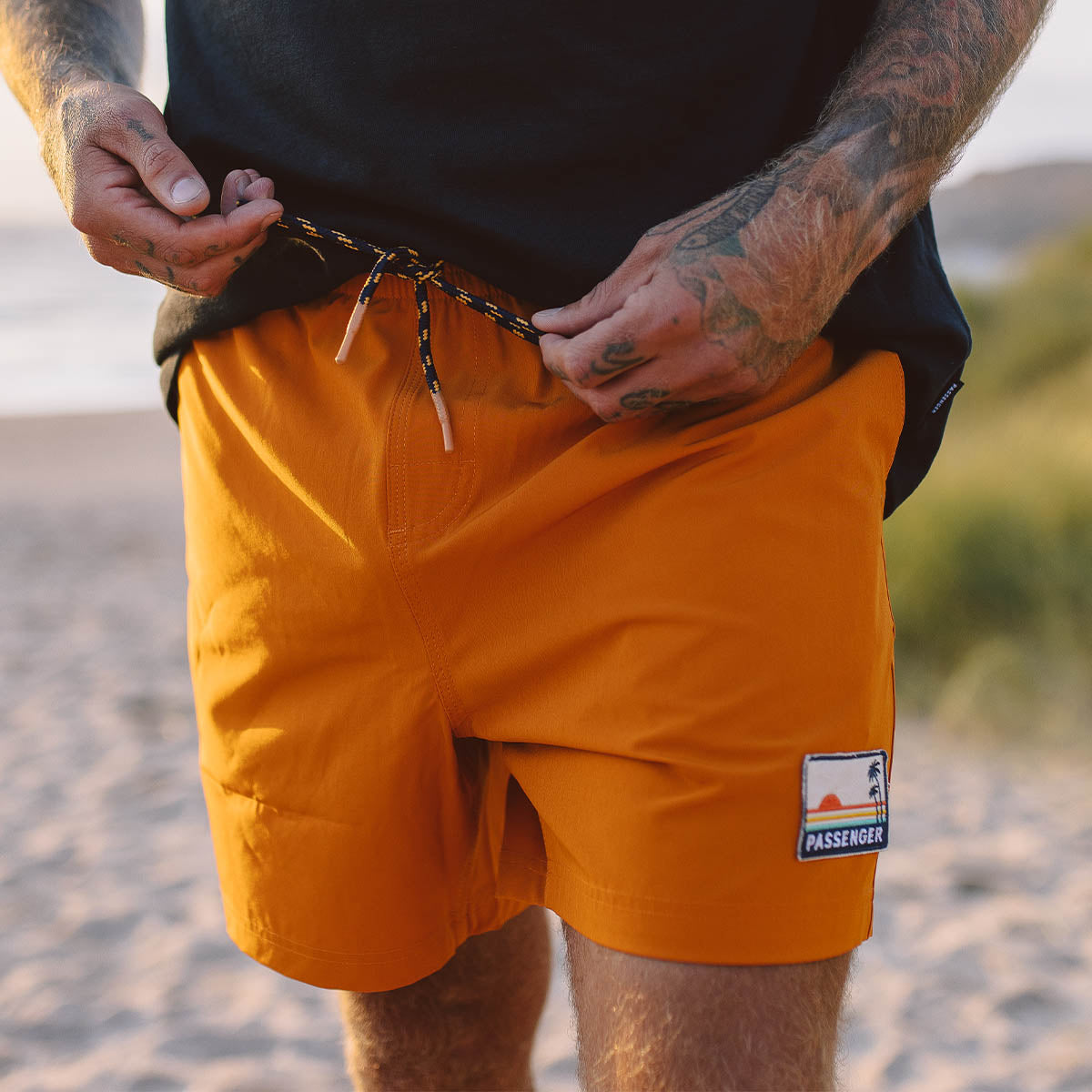 Ponoma All Purpose Swim Short - Sunrise Orange