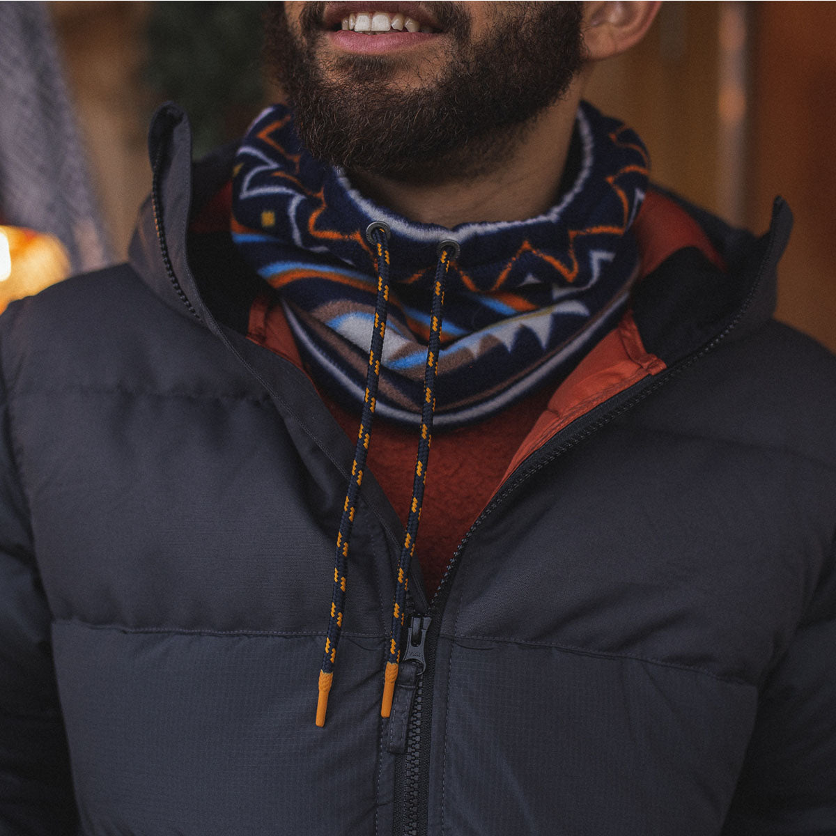 Tor Polar Fleece Snood - Stargazer Navy