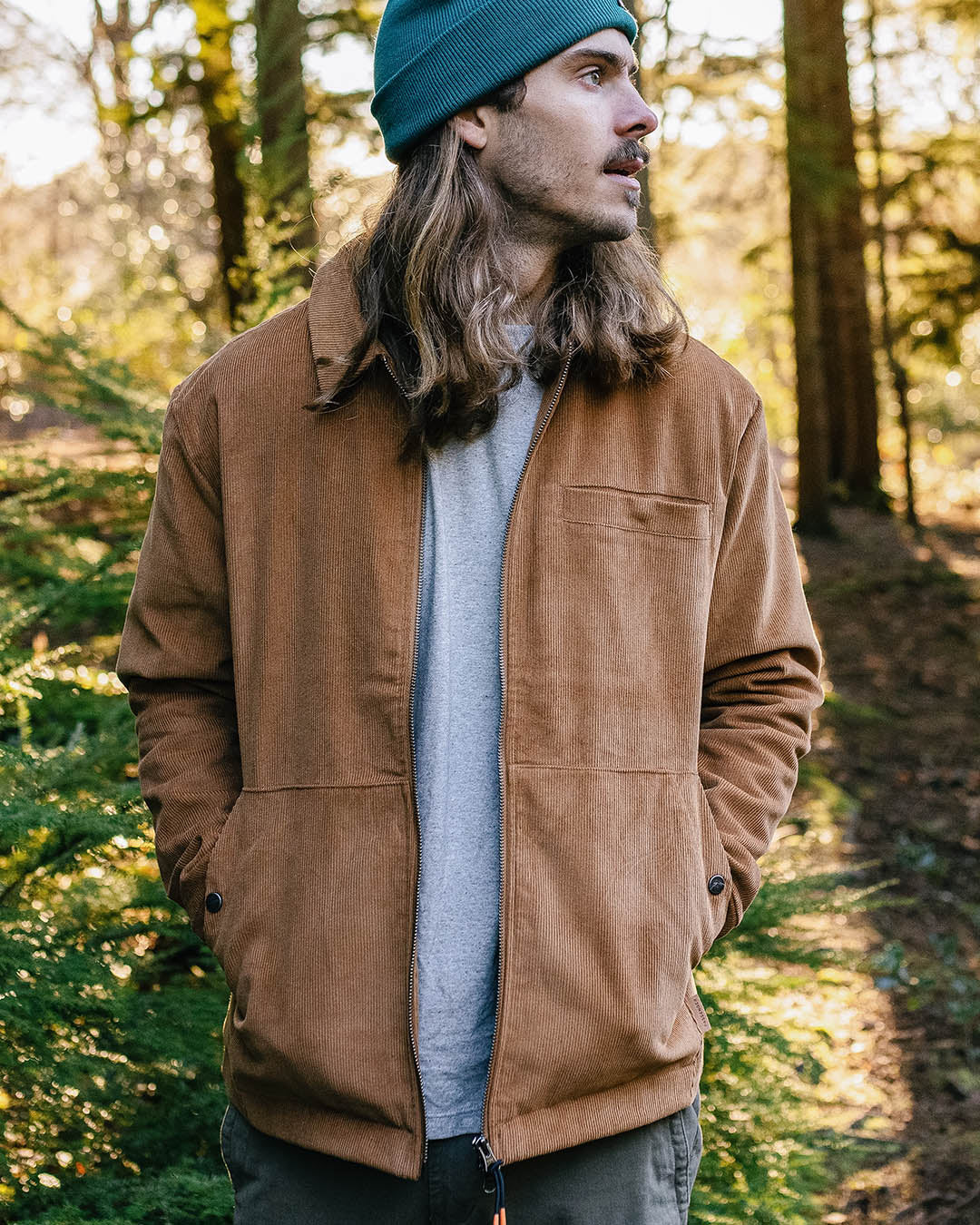 Alder Cord Jacket - Coconut