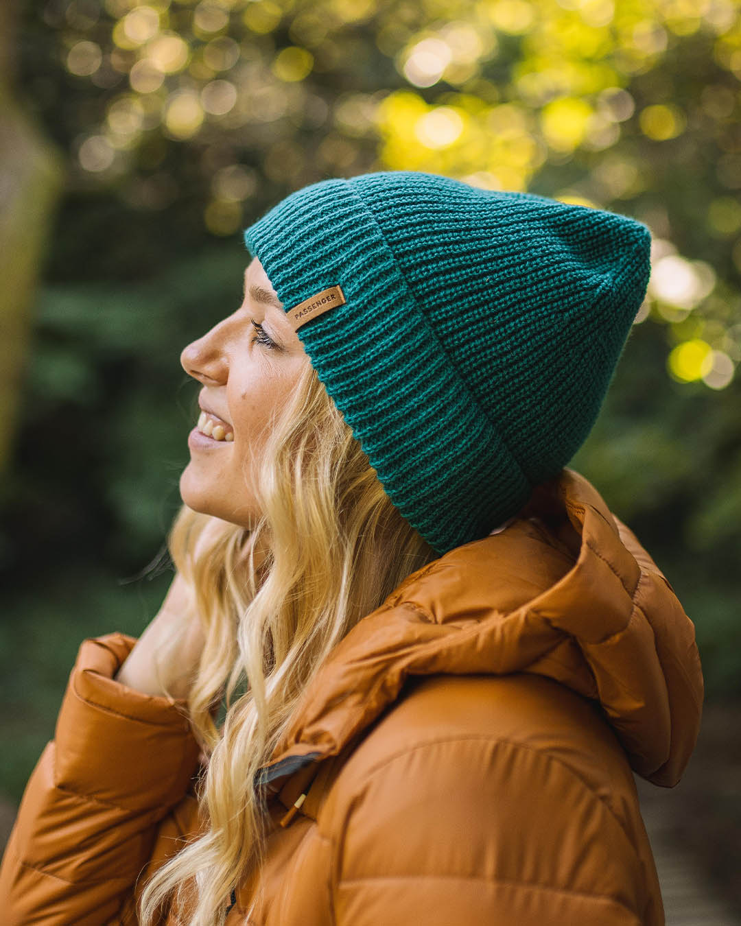 Compass Recycled Acrylic Beanie - Shaded Spruce