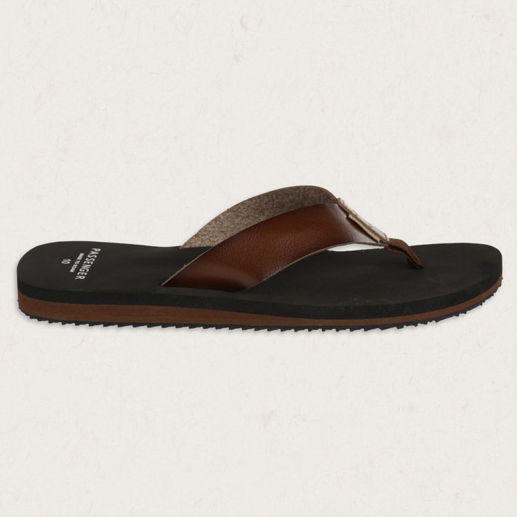 Santos Flip Flops - Dark Brown – Passenger