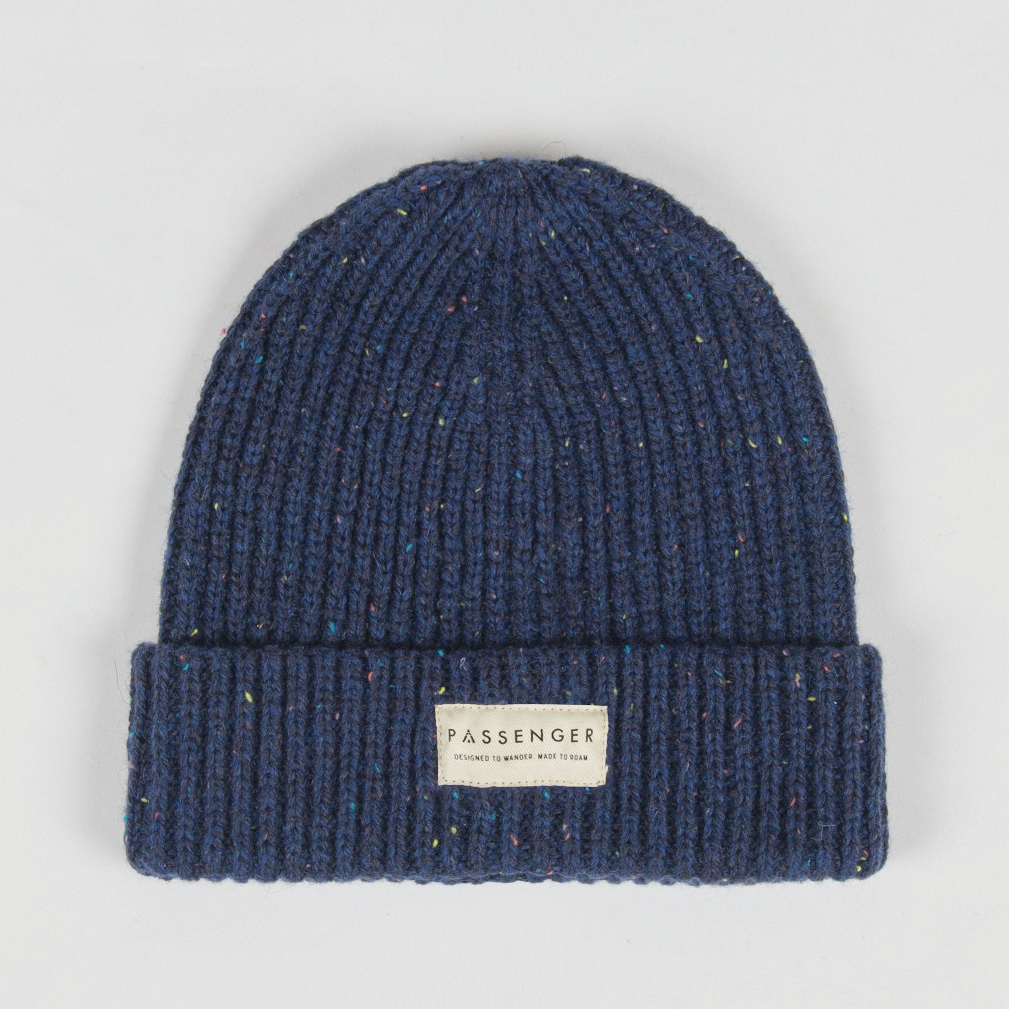 Image of Nook Beanie - Navy Fleck