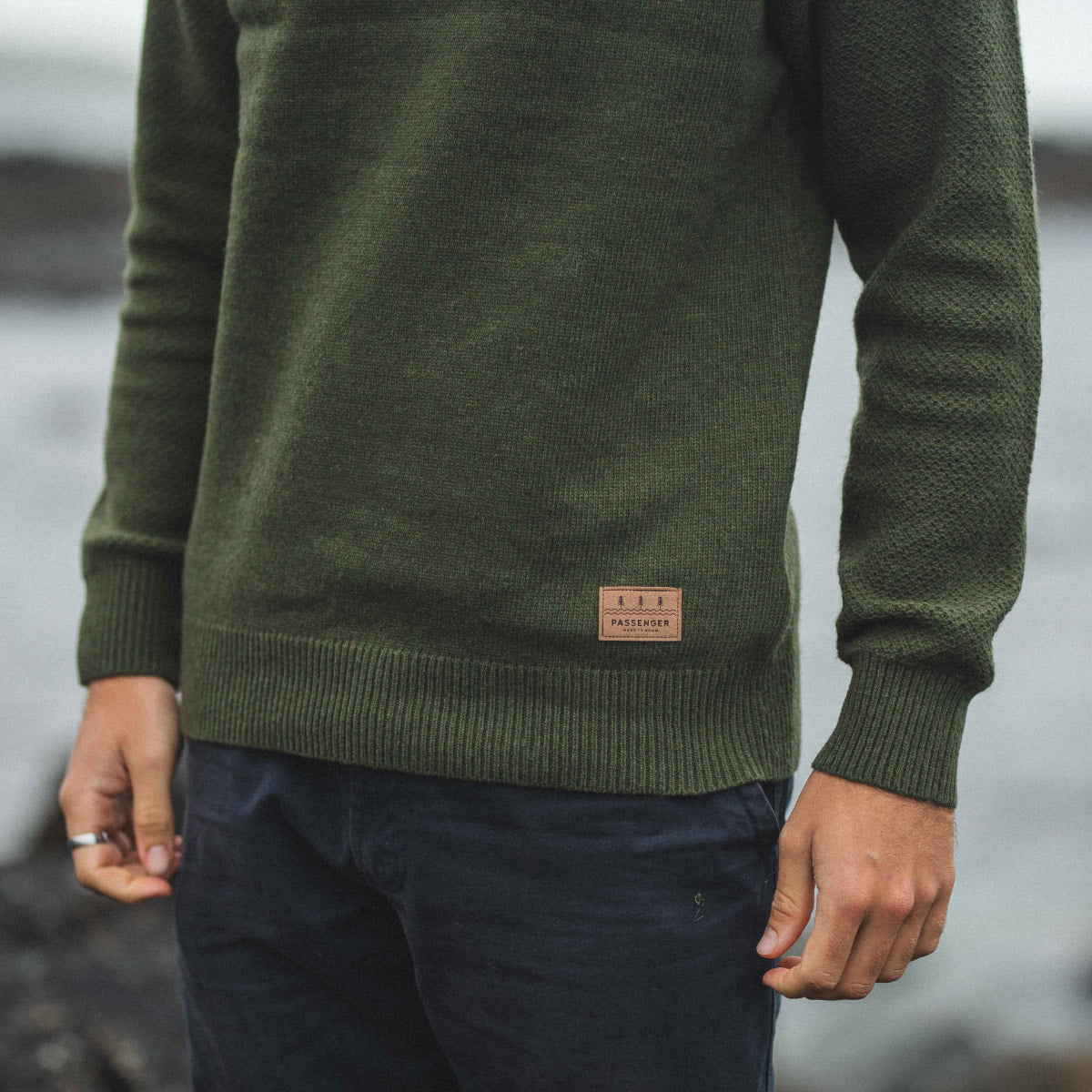 vans knitted jumper