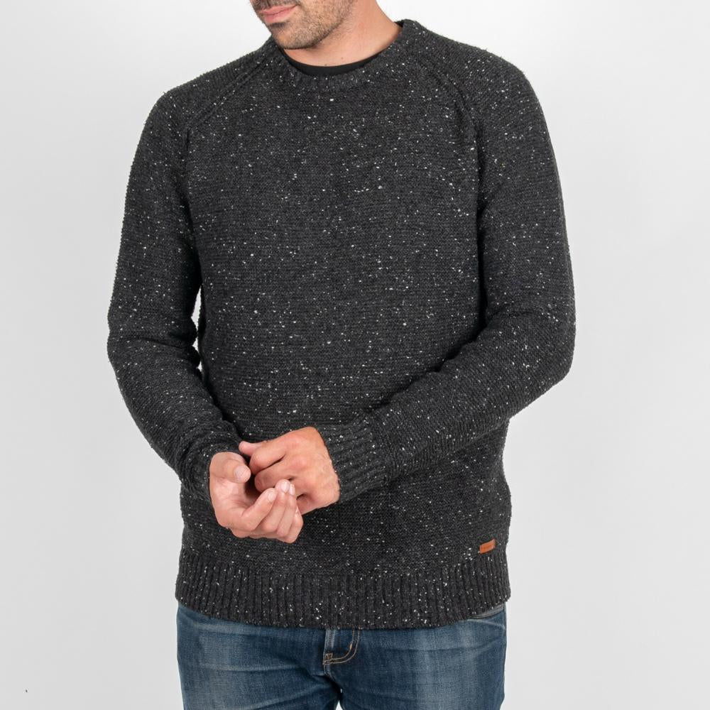 Image of Cairn Knitted Sweater - Chracoal