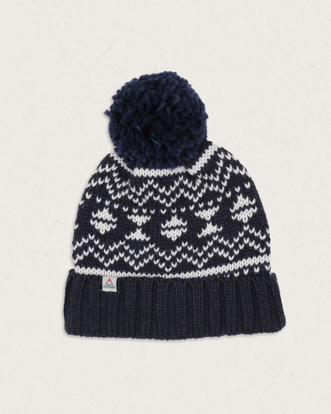 West Coast Recycled Bobble Hat - Rich Navy