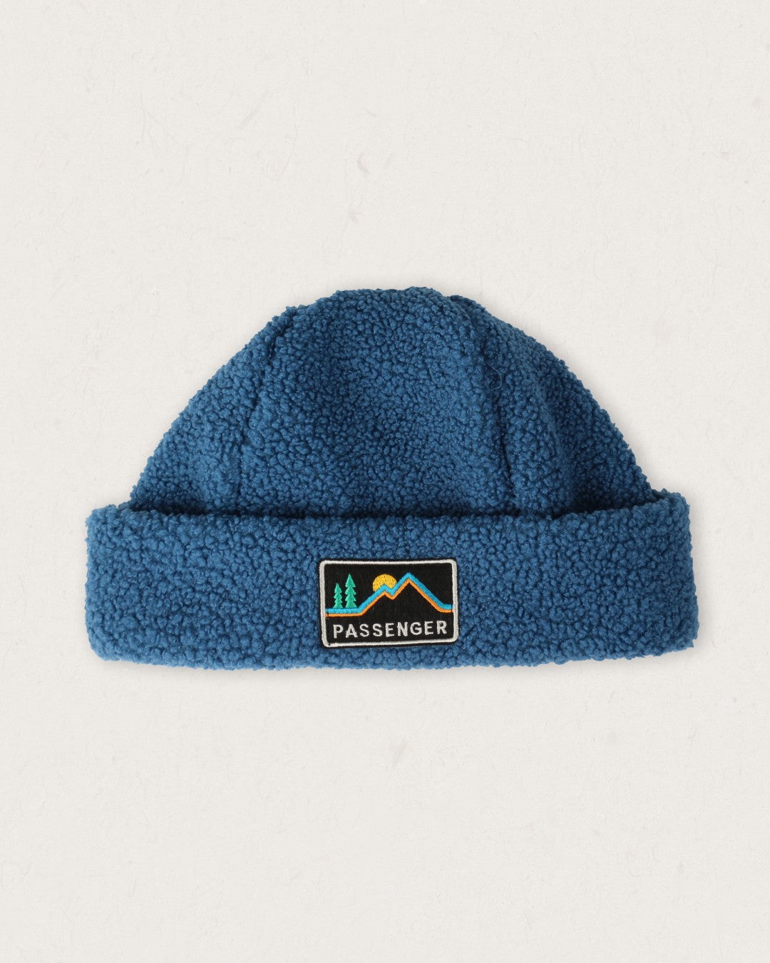 Peak Recycled Sherpa Beanie - Blue Steel